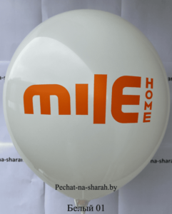 Воздушный шар с логотипом MILE